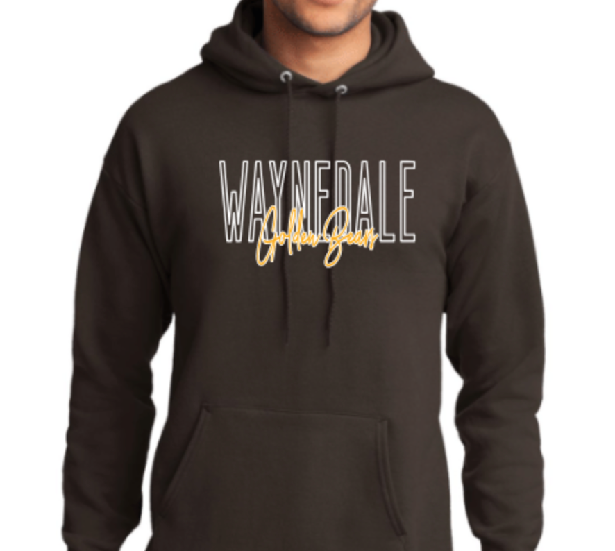 Waynedale Golden Bears - #1 YOUTH Hoodies