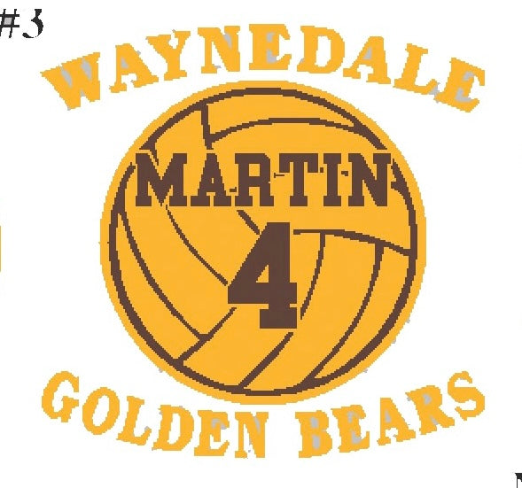 Waynedale Window Decals #3 Design