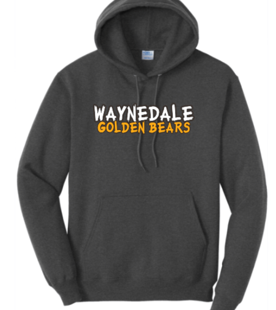Waynedale Apparel- #3 YOUTH Hooded Sweatshirts