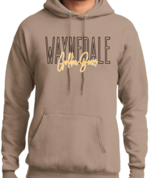 Waynedale Golden Bears - #1 hoodies