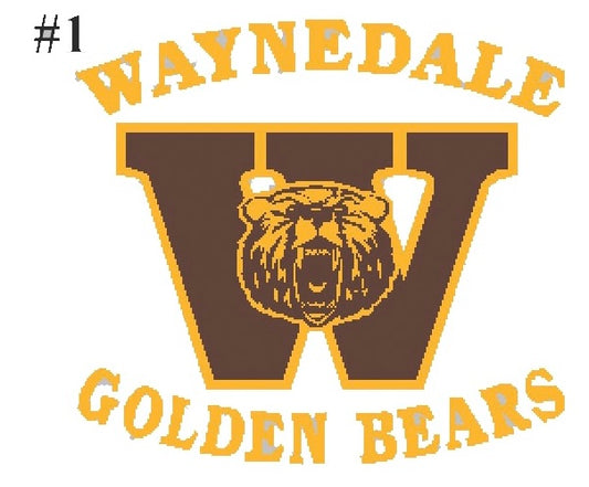 Waynedale Window Decals #1 Design