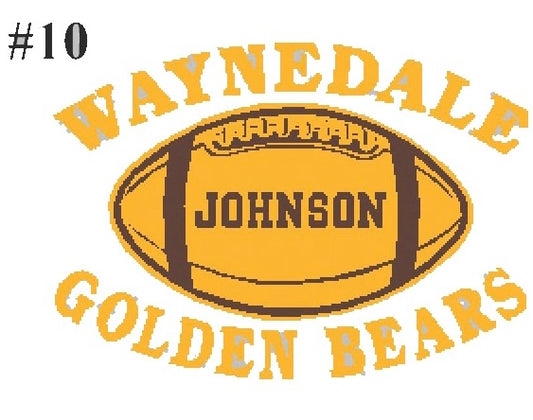 Waynedale Window Decals #10 Design