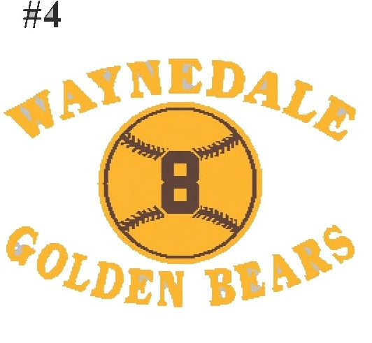 Waynedale Window Decals #4 Design
