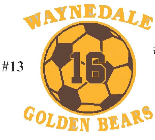 Waynedale Window Decals #13 Design