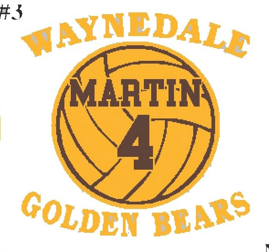 Waynedale Window Decals #3 Design